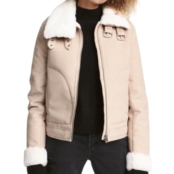 H&M Jacket with Faux Fur Lining - Picture 1 of 9